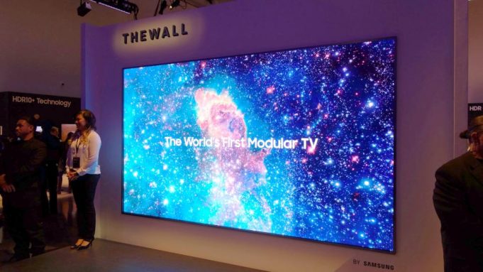 Samsung releases Wall microLED gigantic commercial TV