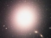 The Galaxy M87 - Elliptical Galaxy with Pronounced Jet in Virgo