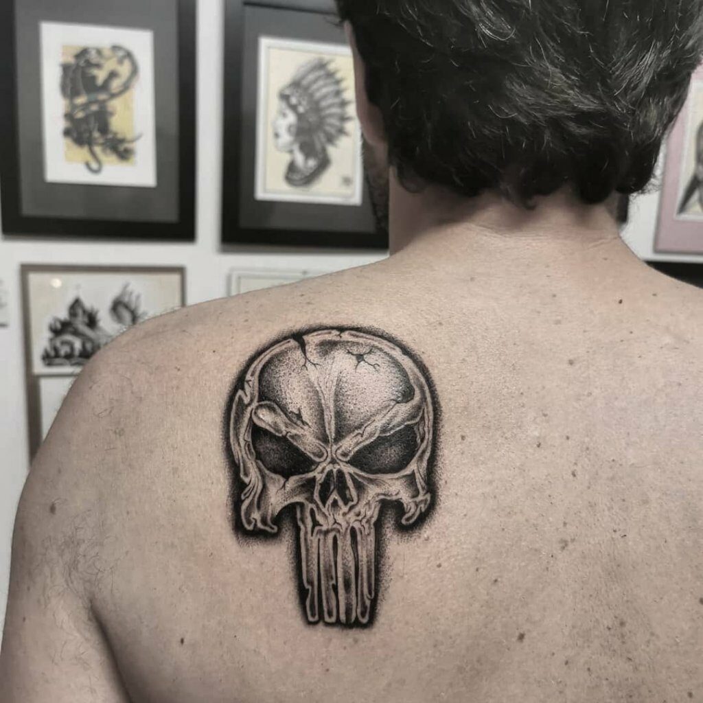 Check REALISTIC PUNISHER SKULL TATTOO DESIGNS that can blow your mind! -  Tech Preview
