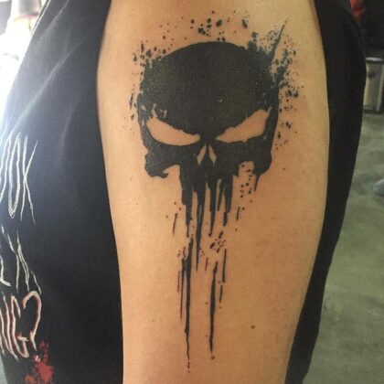 Check REALISTIC PUNISHER SKULL TATTOO DESIGNS that can blow your mind! - Tech Preview