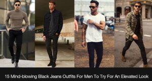 Black Pants Outfits Men
