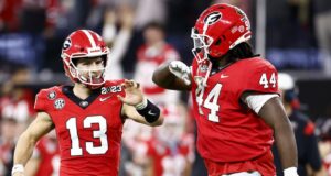 Georgia Bulldogs repeat as college football's national champion, thrashing TCU!