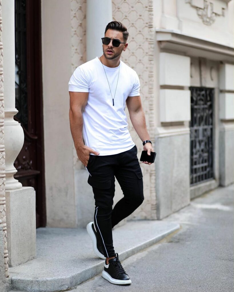 The Sporty Black and White Outfit