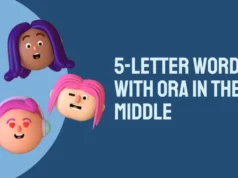 5 Letter Words With ORA In The Middle
