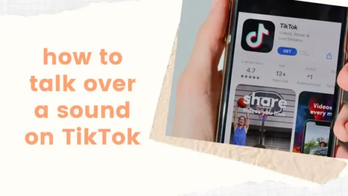 How to talk over a sound on TikTok without voiceover