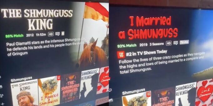 Is Netflix’s Shmunguss category real? TikTok joke explained