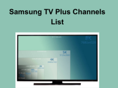 Samsung TV Plus Channels List