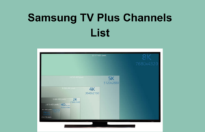 Samsung TV Plus Channels List
