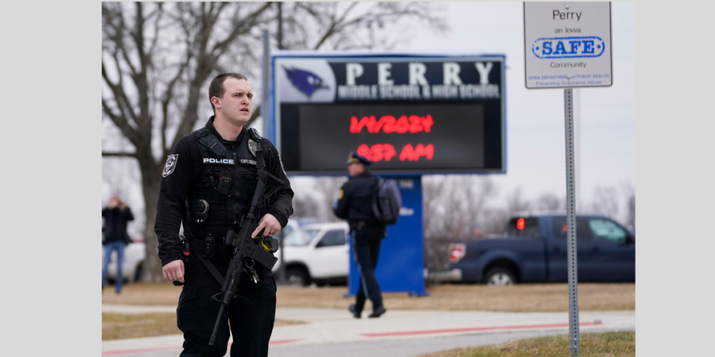 Sixth Grader Killed and 5 Others Injured in Iowa School Shooting