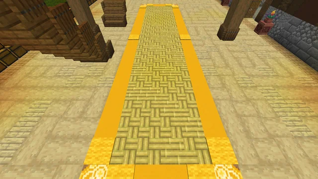 Bamboo Mosaic block