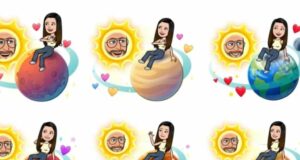 What do the planets mean on Snapchat?