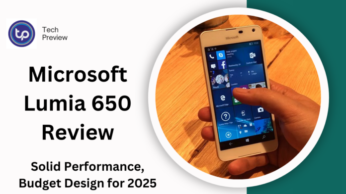 Microsoft Lumia 650 Review Microsoft Lumia 650 Review
